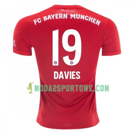 Koszulka Bayern Monachium Alphonso Davies 19 Domowe Stroje Piłkarskie 2019/20 Krótki Rękaw